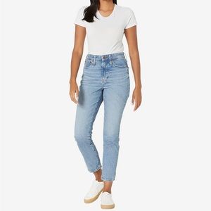 Madewell the curvy perfect vintage jean in banner wash size 25